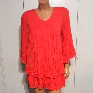Paisley Vine Coral Women's Top